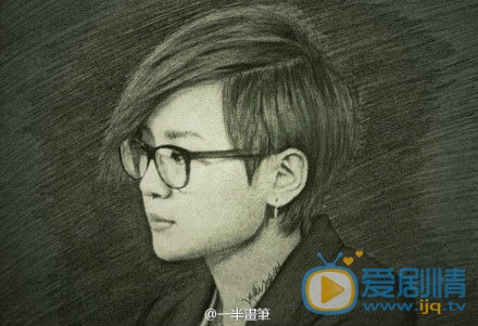 周笔畅素描 周笔畅高清写真_周笔畅高清剧照