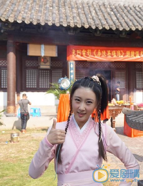 陈楚月片场照 陈楚月高清写真_陈楚月高清剧照