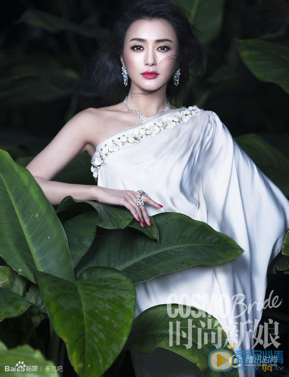 秦岚婚纱封面 秦岚高清写真_秦岚高清剧照
