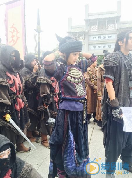 王祉萱片场照 王祉萱高清写真_王祉萱高清剧照