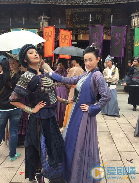 王祉萱片场照 王祉萱高清写真_王祉萱高清剧照