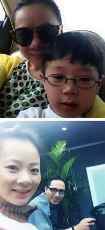 华少华少与老婆儿子合照 全家福 华少高清写真_华少高清剧照