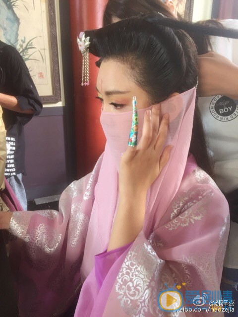 郝泽嘉片场照 郝泽嘉高清写真_郝泽嘉高清剧照