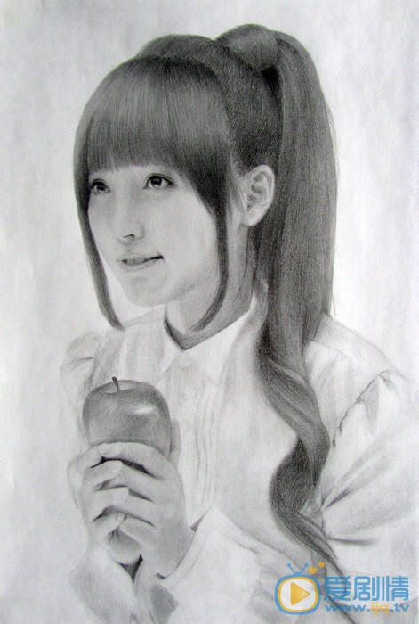 金莎素描照 金莎高清写真_金莎高清剧照