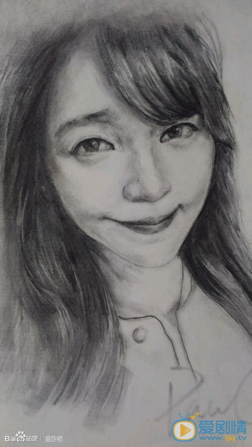 金莎素描照 金莎高清写真_金莎高清剧照