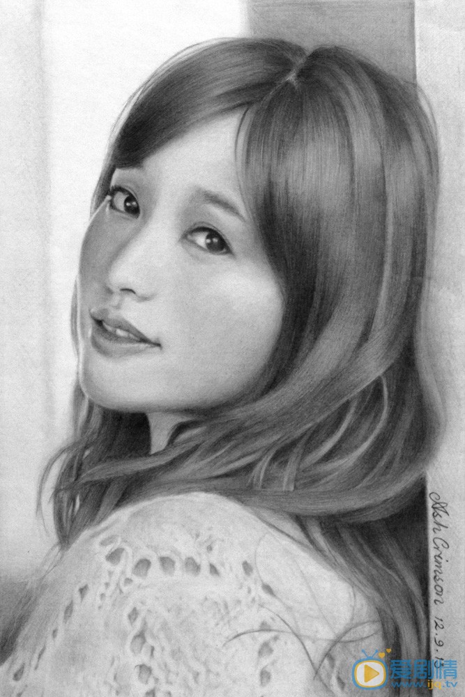 金莎素描照 金莎高清写真_金莎高清剧照