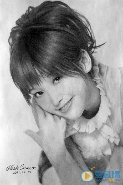 金莎素描照 金莎高清写真_金莎高清剧照