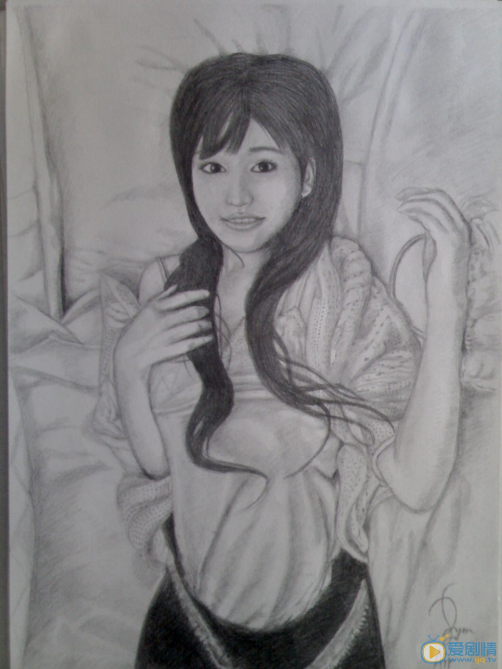 金莎素描照 金莎高清写真_金莎高清剧照