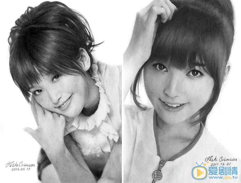 金莎素描照 金莎高清写真_金莎高清剧照