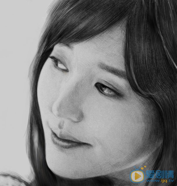 金莎素描照 金莎高清写真_金莎高清剧照