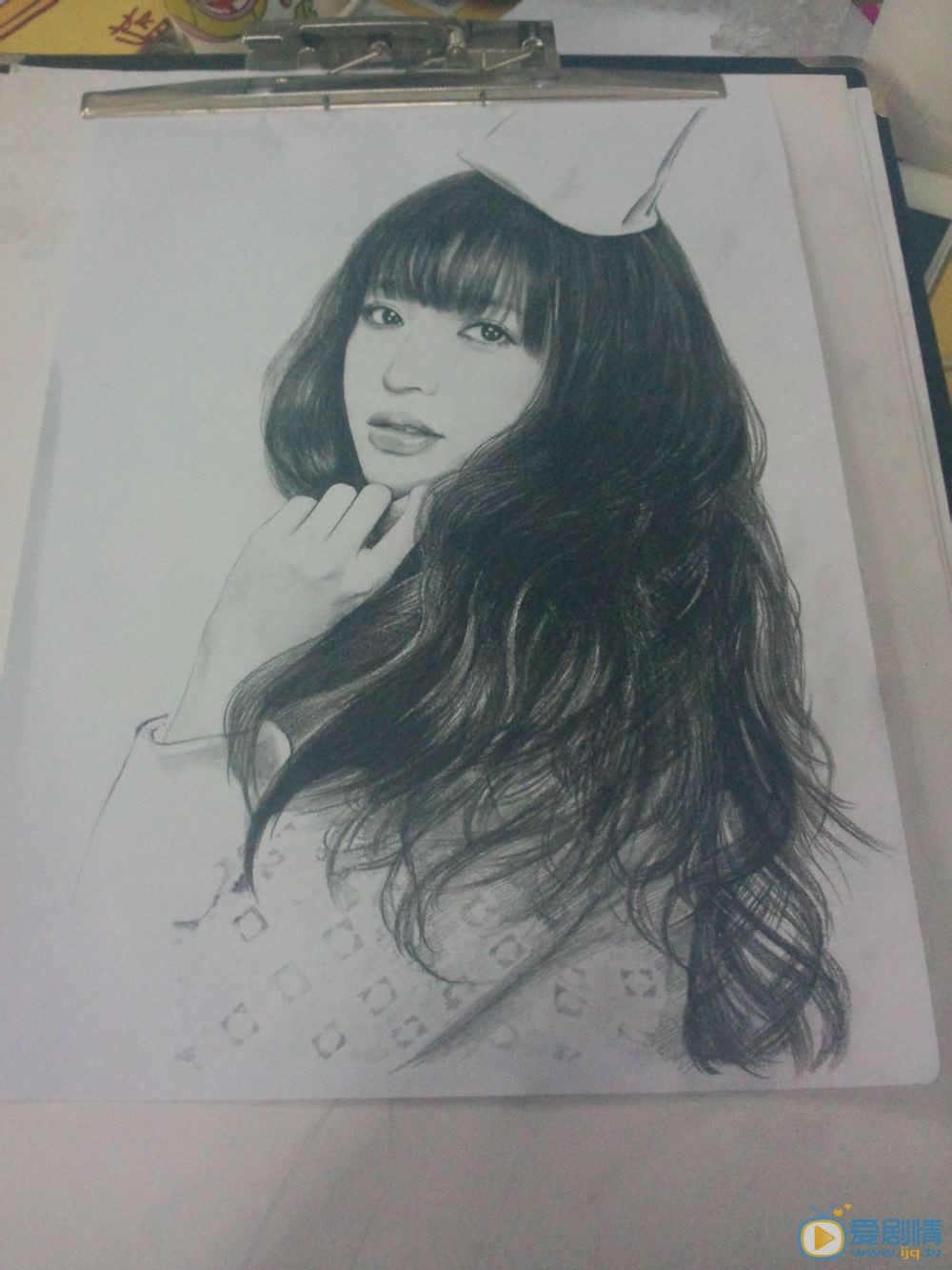 金莎素描照 金莎高清写真_金莎高清剧照