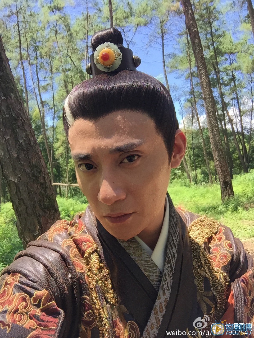 刘长德片场照 刘长德高清写真_刘长德高清剧照