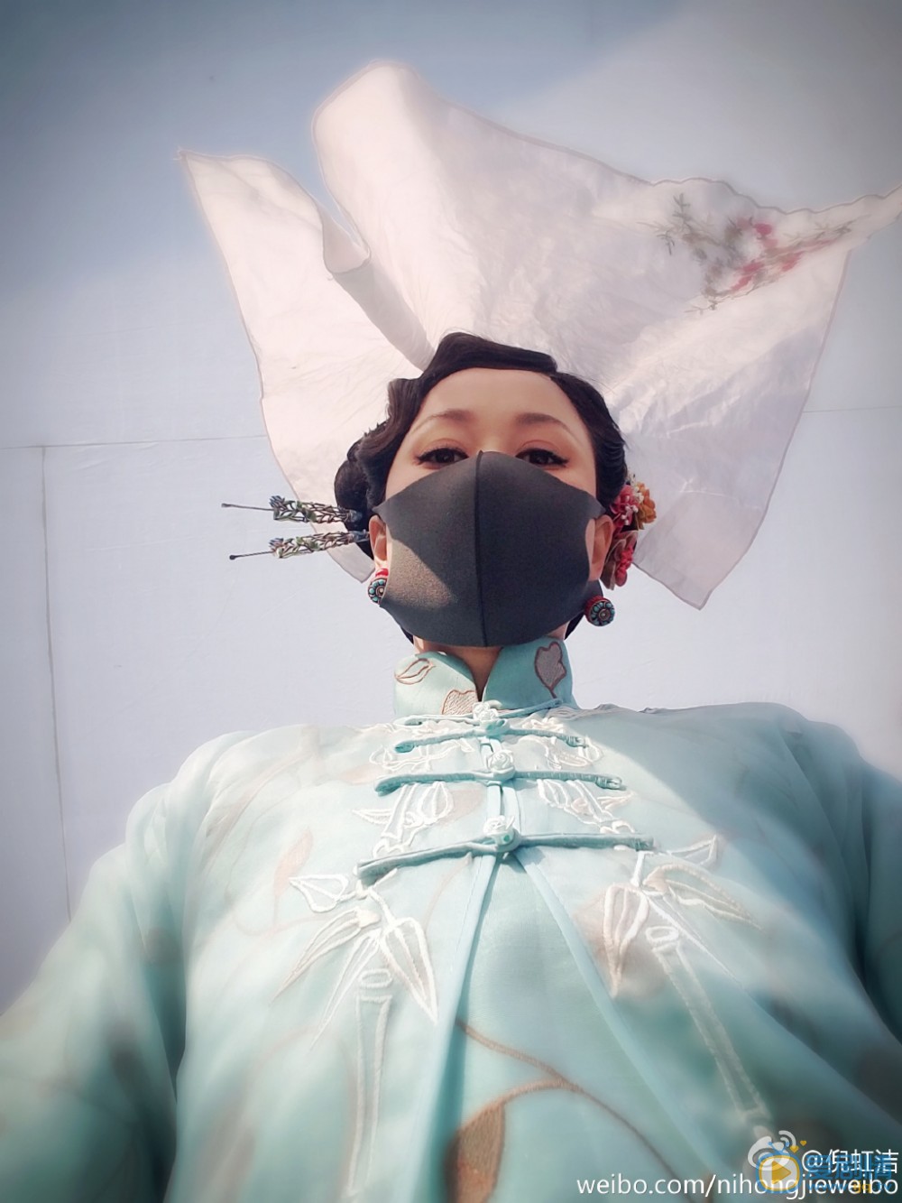 倪虹洁片场照 倪虹洁高清写真_倪虹洁高清剧照