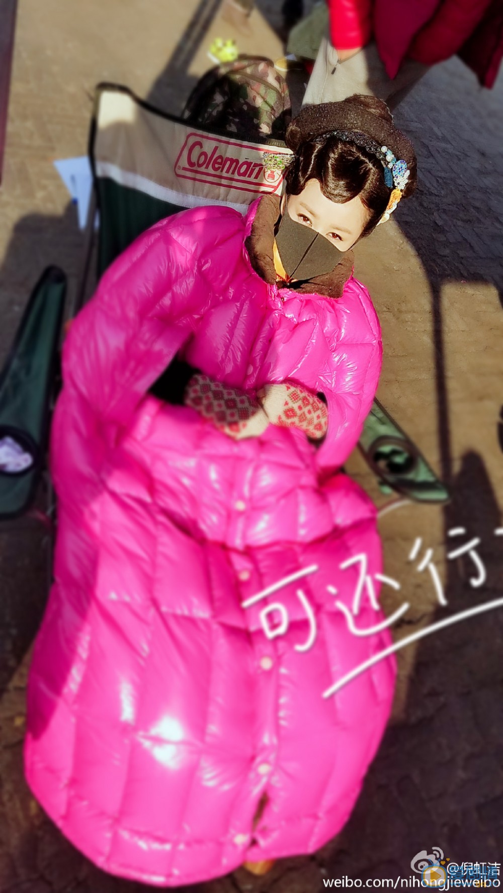 倪虹洁片场照 倪虹洁高清写真_倪虹洁高清剧照