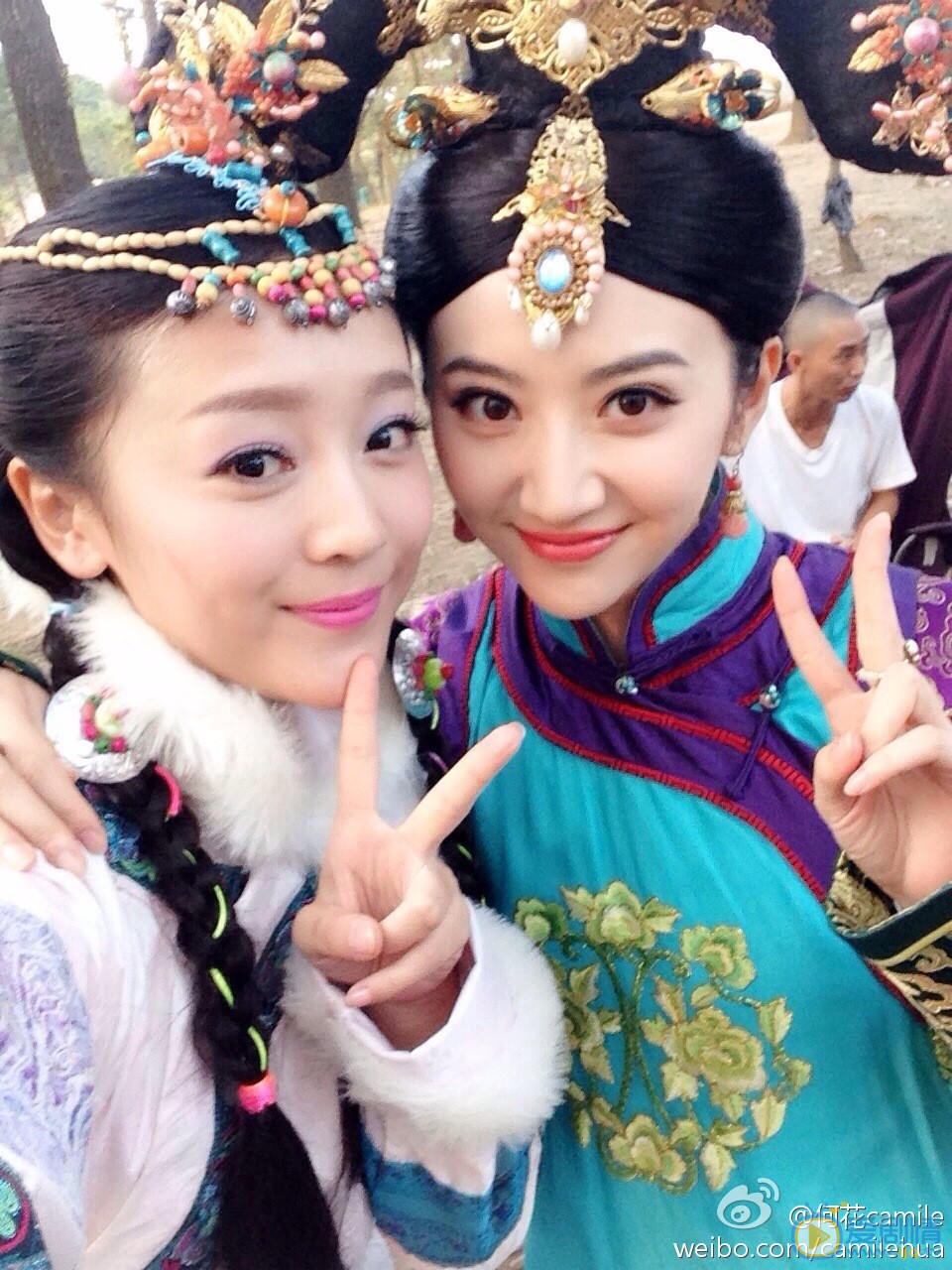 何花片场照 何花高清写真_何花高清剧照