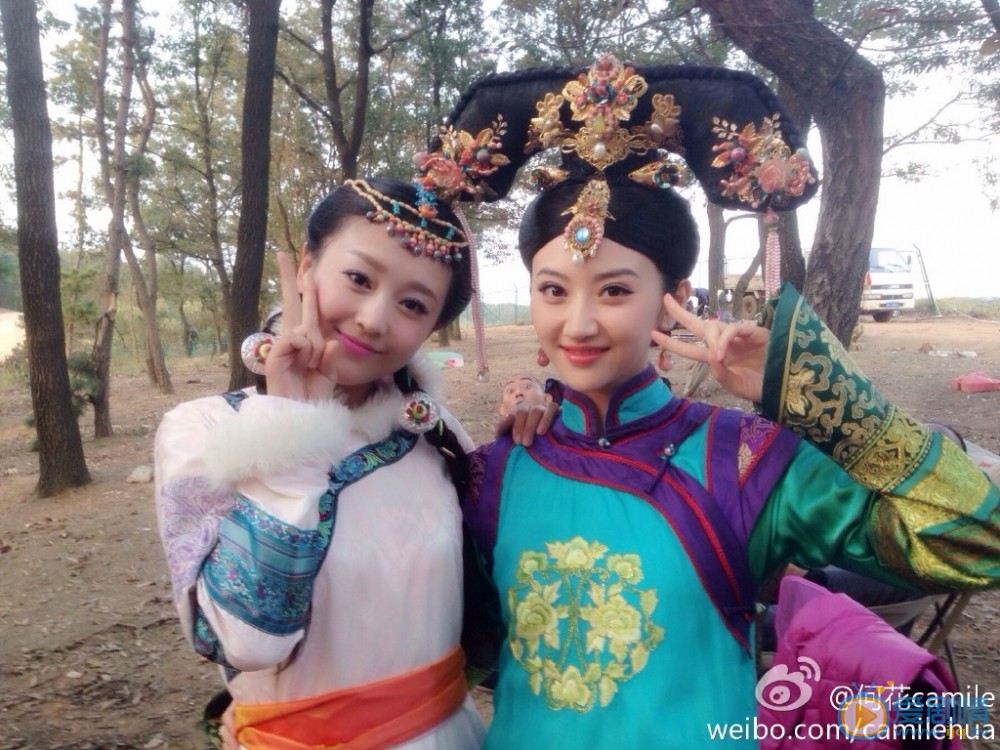 何花片场照 何花高清写真_何花高清剧照