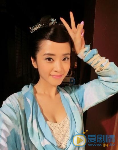 李若嘉片场照 李若嘉高清写真_李若嘉高清剧照