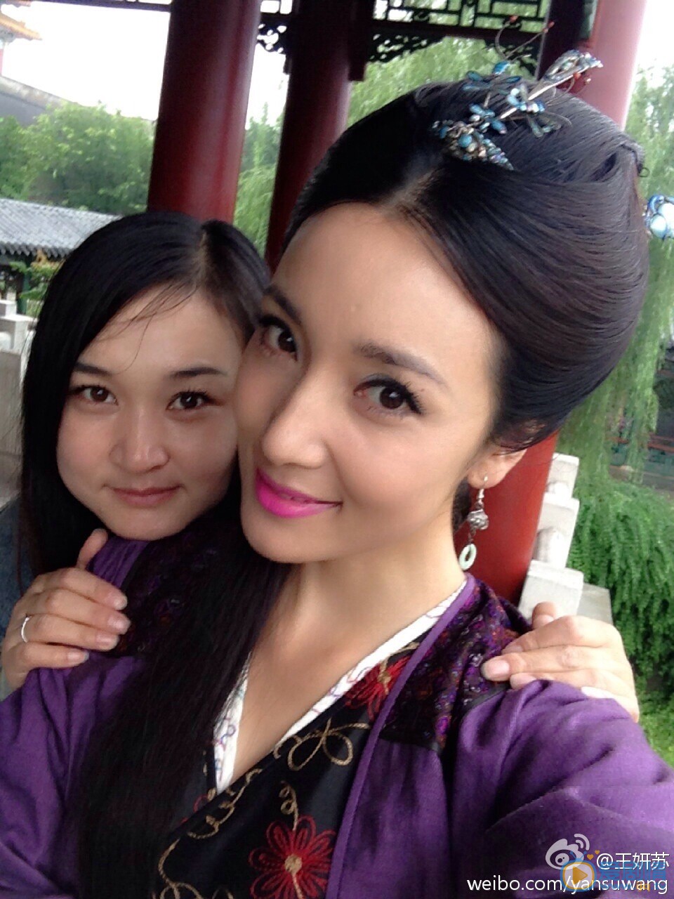 王妍苏片场照 王妍苏高清写真_王妍苏高清剧照