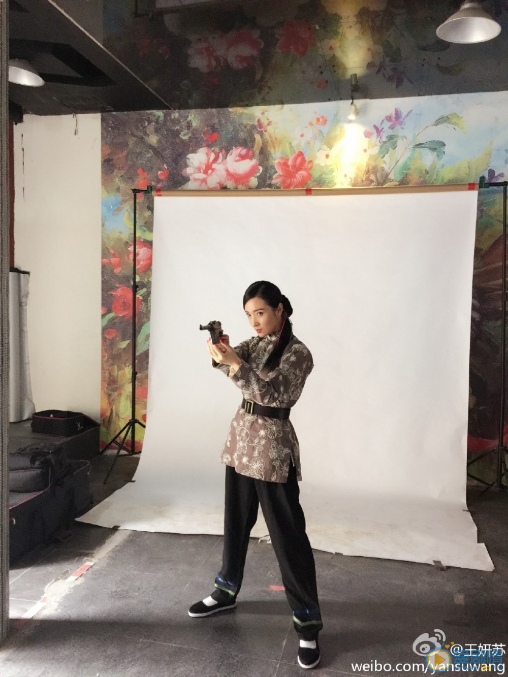 王妍苏片场照 王妍苏高清写真_王妍苏高清剧照