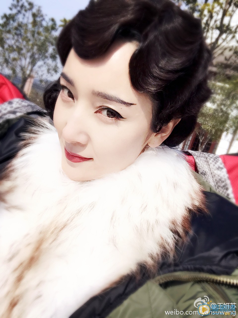 王妍苏片场照 王妍苏高清写真_王妍苏高清剧照