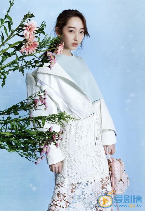 蒋梦婕清新白色写真 蒋梦婕高清写真_蒋梦婕高清剧照