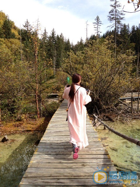 张嘉倪旅行照 张嘉倪高清写真_张嘉倪高清剧照