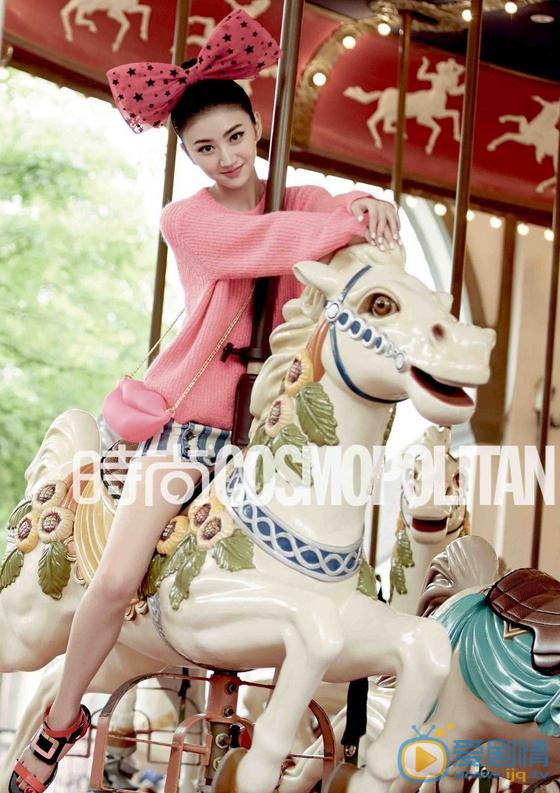 景甜时尚COSMO杂志照 景甜高清写真_景甜高清剧照