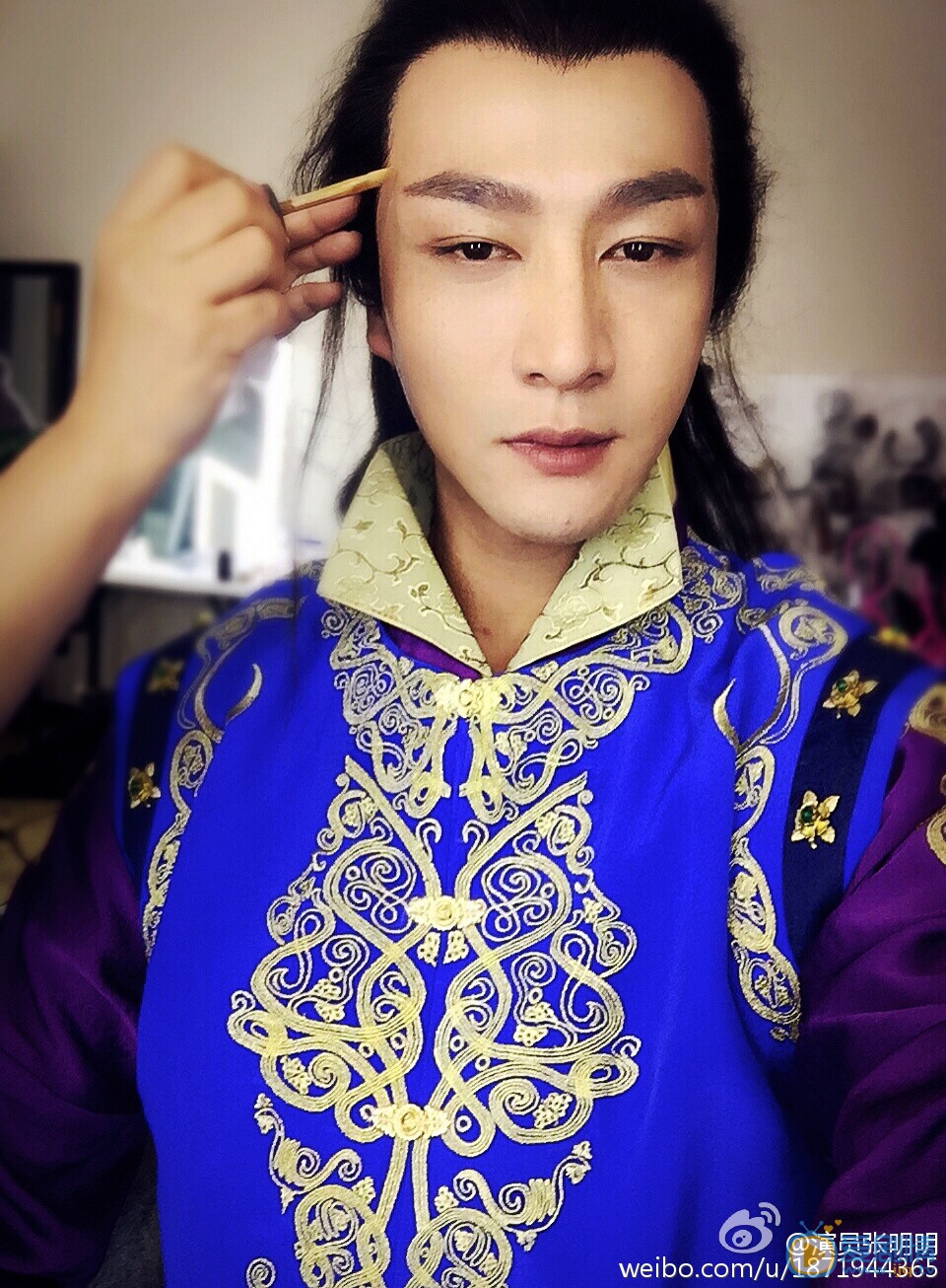 张明明片场照 张明明高清写真_张明明高清剧照