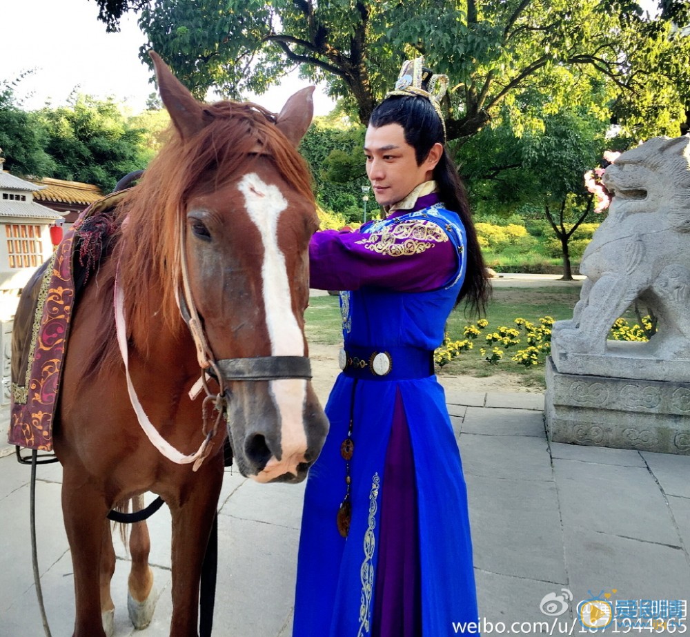 张明明片场照 张明明高清写真_张明明高清剧照