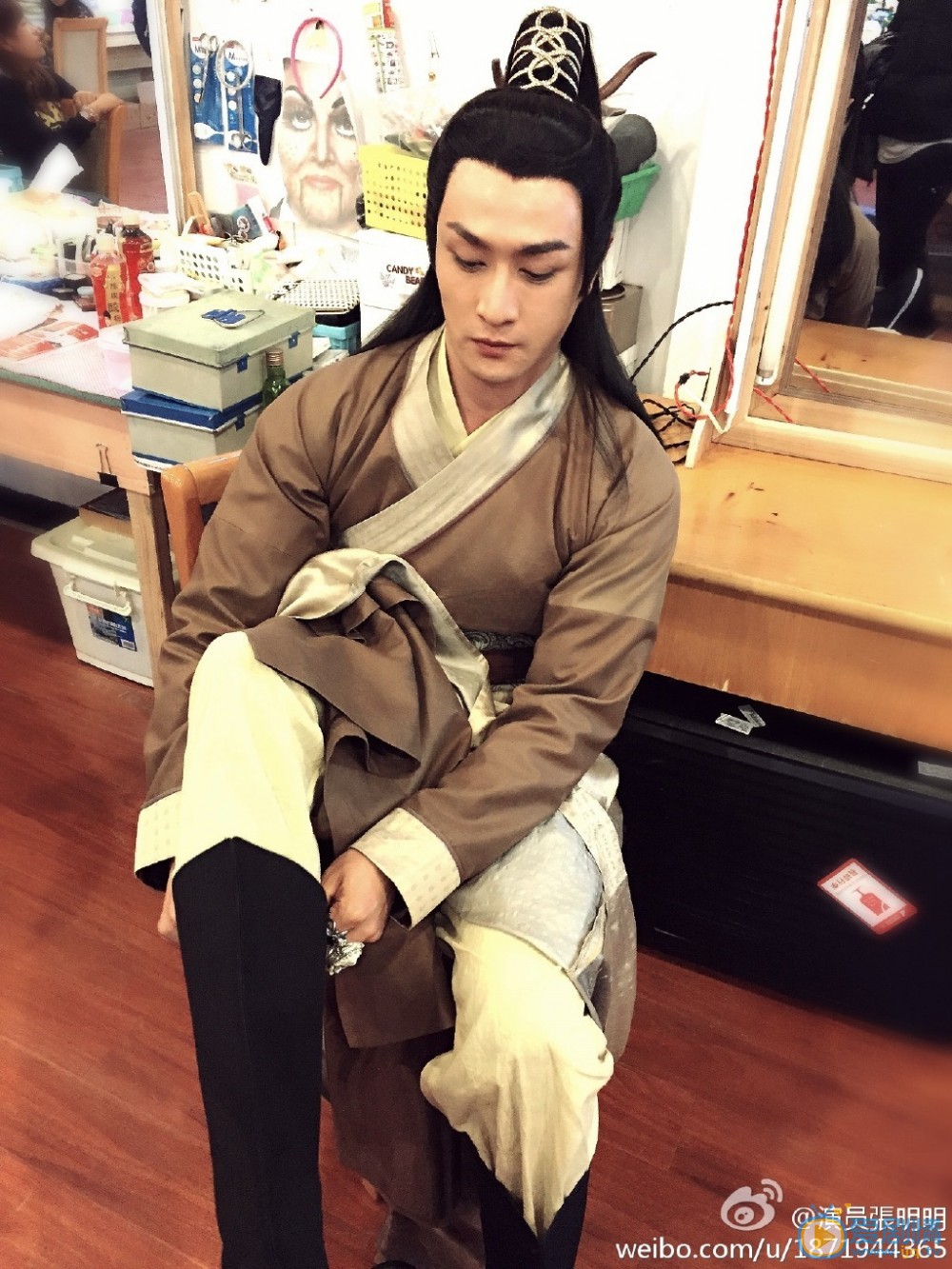 张明明片场照 张明明高清写真_张明明高清剧照