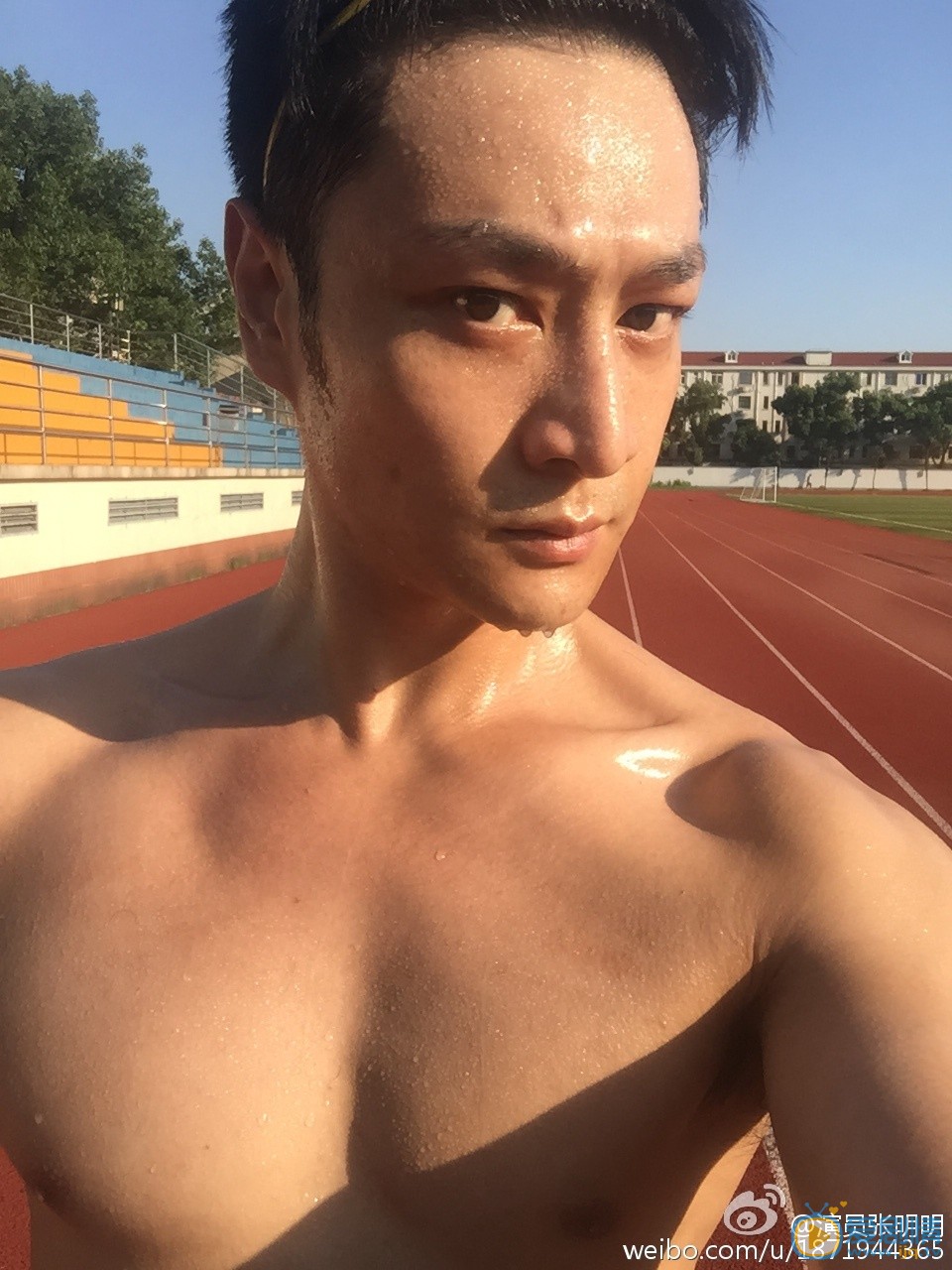 张明明健身照 张明明高清写真_张明明高清剧照