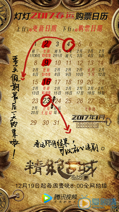  鬼吹灯之精绝古城每周播几集？怎么播？
