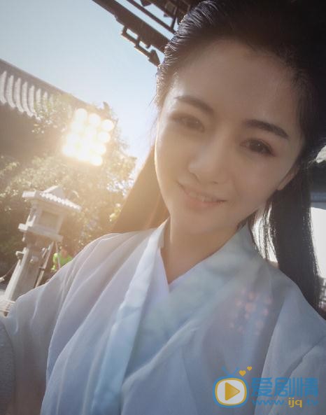 付柔美琦片场照 付柔美琦高清写真_付柔美琦高清剧照