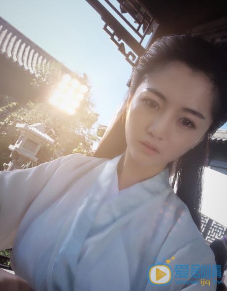 付柔美琦片场照 付柔美琦高清写真_付柔美琦高清剧照