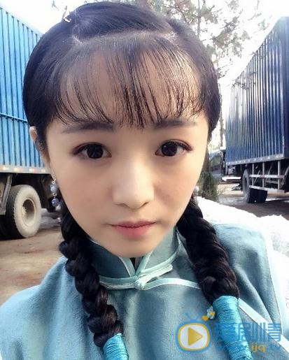 付柔美琦片场照 付柔美琦高清写真_付柔美琦高清剧照