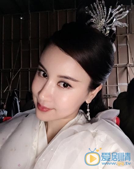刘小婉片场照 刘小婉高清写真_刘小婉高清剧照