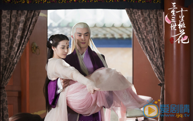 三生三世十里桃花曝双人版剧照 杨幂赵又廷柔情&ldquo;壁咚&rdquo;