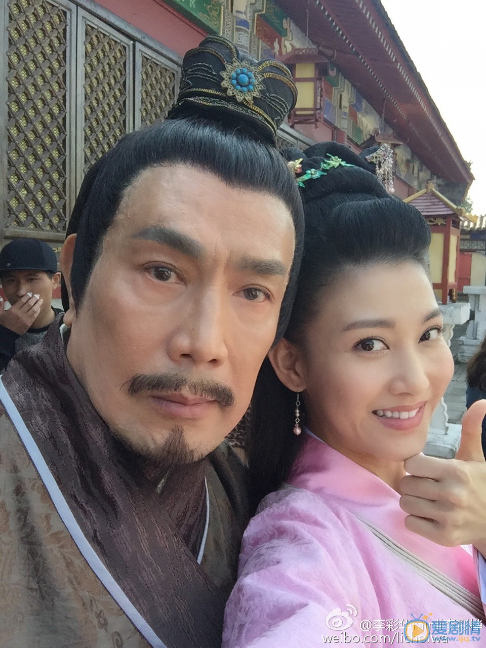 李彩桦片场照 李彩桦高清写真_李彩桦高清剧照