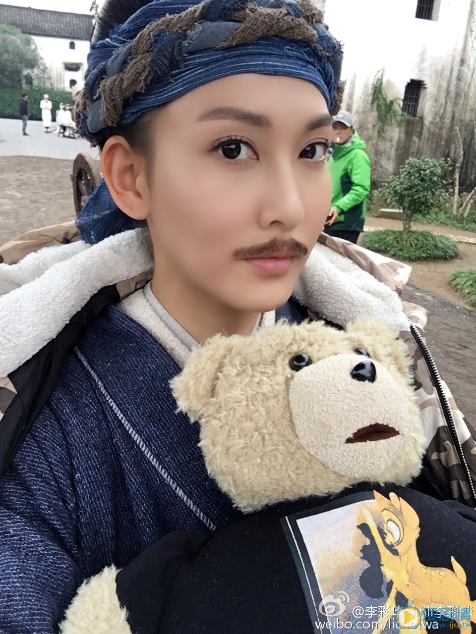 李彩桦片场照 李彩桦高清写真_李彩桦高清剧照
