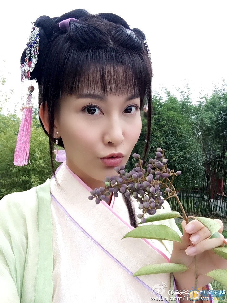 李彩桦片场照 李彩桦高清写真_李彩桦高清剧照