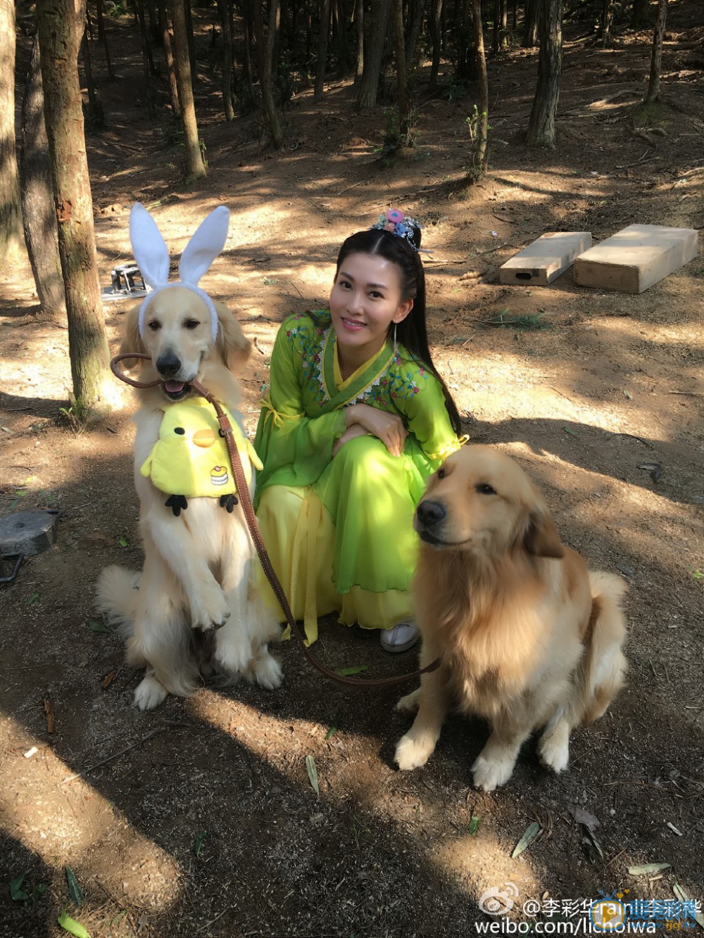 李彩桦片场照 李彩桦高清写真_李彩桦高清剧照
