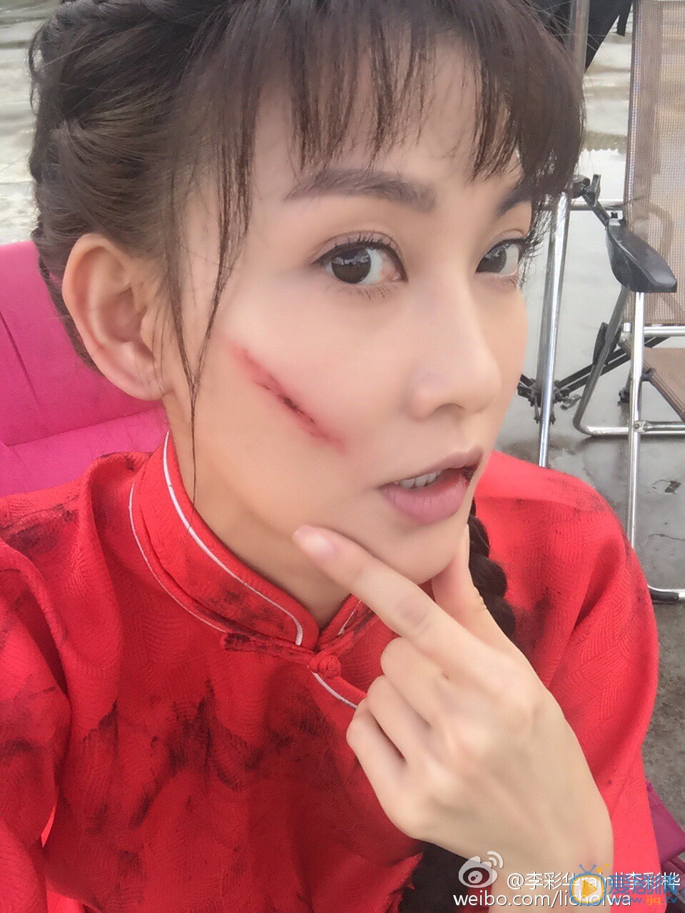 李彩桦片场照 李彩桦高清写真_李彩桦高清剧照