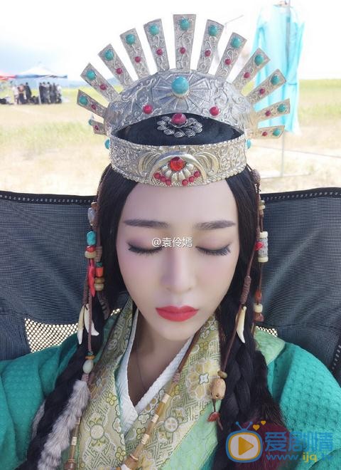 袁伶嫣片场照 袁伶嫣高清写真_袁伶嫣高清剧照