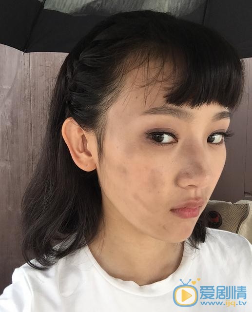 孙艺宁片场照 孙艺宁高清写真_孙艺宁高清剧照