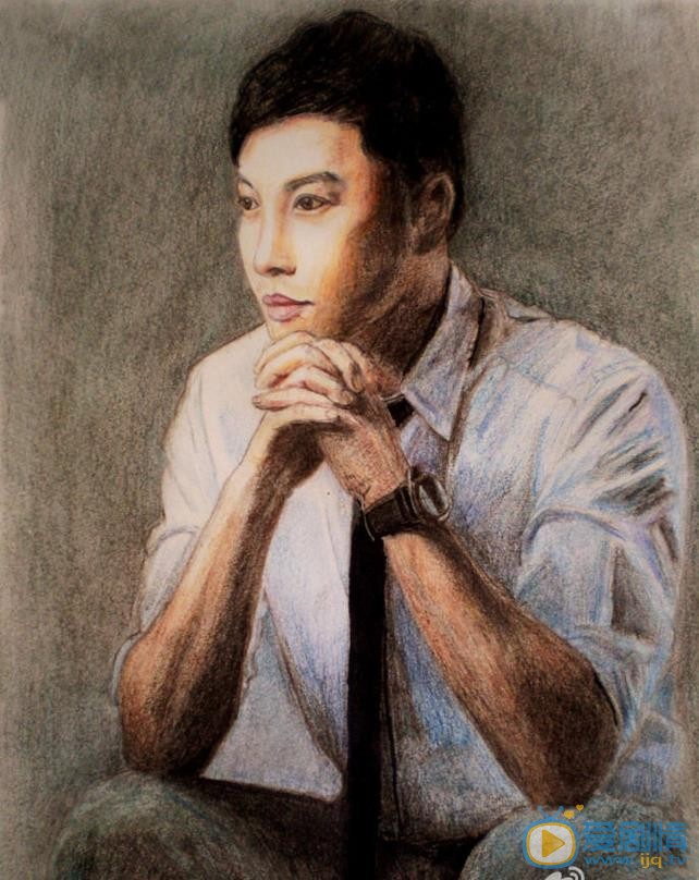 谭耀文Q版素描照 谭耀文高清写真_谭耀文高清剧照