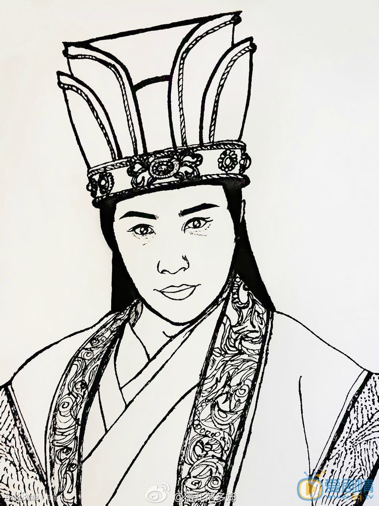 谭耀文Q版素描照 谭耀文高清写真_谭耀文高清剧照