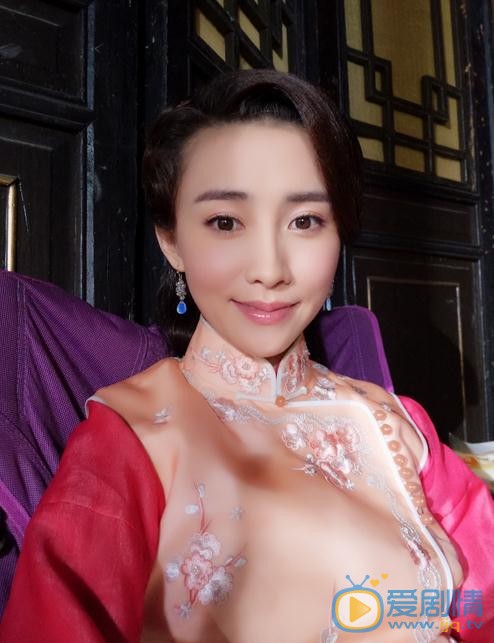 马秋子片场照 马秋子高清写真_马秋子高清剧照