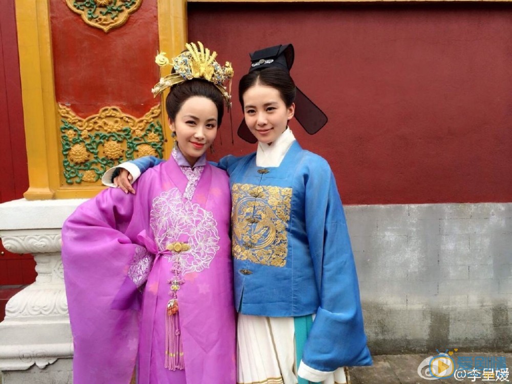 李呈媛片场照 李呈媛高清写真_李呈媛高清剧照