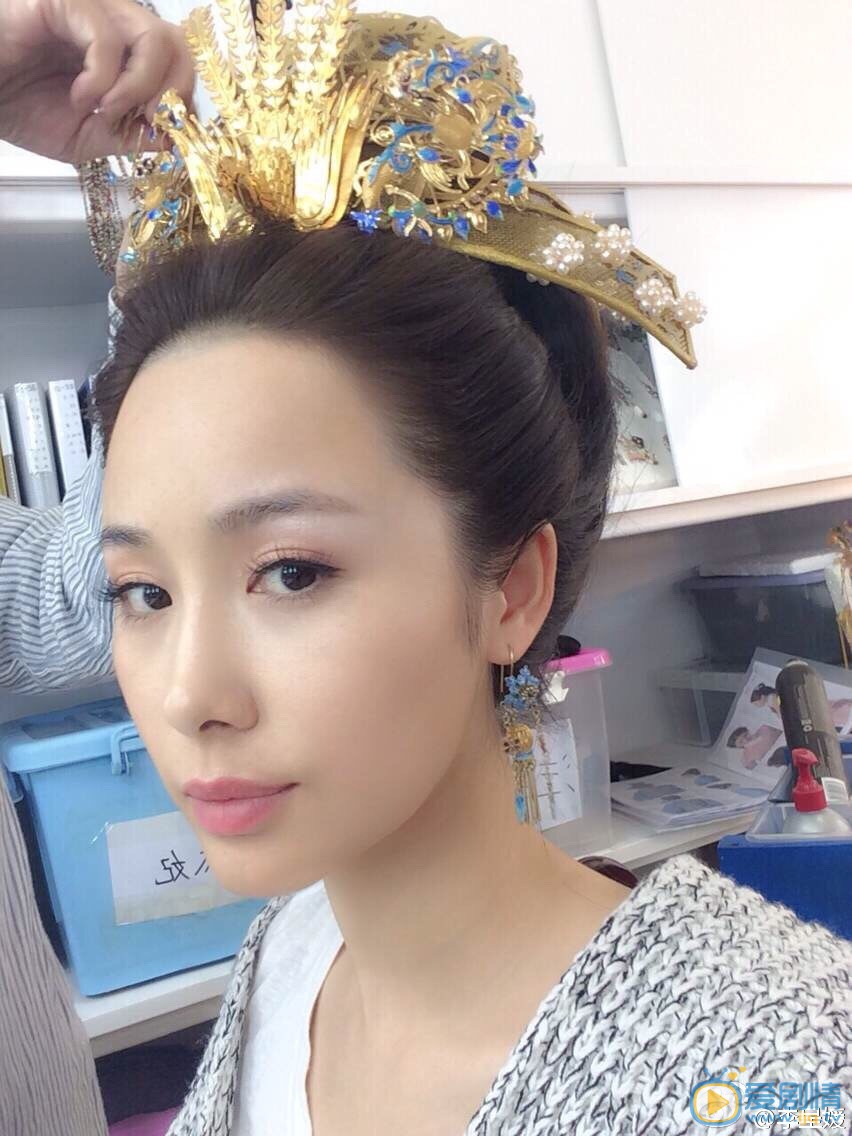 李呈媛片场照 李呈媛高清写真_李呈媛高清剧照