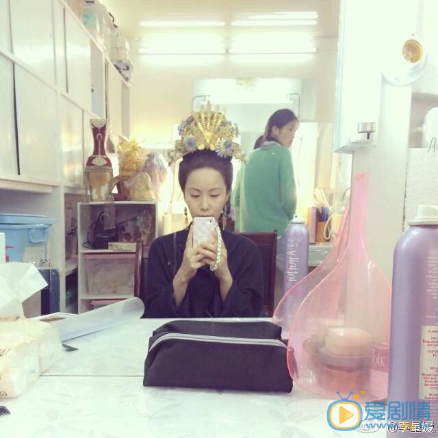 李呈媛片场照 李呈媛高清写真_李呈媛高清剧照